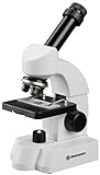 Bresser Mikroskop 40-640x mit umfangreichem Experimentier-Set und Smart-Slides mit QR-Codes