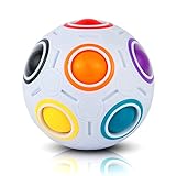 CUBIDI® Original Regenbogenball - Geschicklichkeitsspiel - Spannendes Knobelspiel für Kinder und Erwachsene Mädchen und Jungen ab 6 Jahren