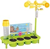 Experimentierkasten Wetter Kinder Lernspielzeug Wetterstation Bausatz +8J
