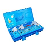 TEmkin Elektromagnetischer Experimentierkasten für Mittelschüler, Physik-Experimentierkasten, elektrische Experimentierausrüstung für Schüler