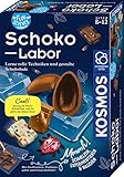 KOSMOS 654283 Fun Science - Schoko-Labor, Experimentier-Set für Kinder ab 8-12 Jahre, Schokolade selber Formen, Süßigkeiten und Geschenke selber Machen