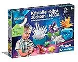 Clementoni Galileo Lab – Kristalle selbst züchten Mega, Experimentierkasten für Kinder ab 8 Jahren, farbenfrohe Experimente fürs Kinderzimmer, ideal als Geschenk von Clementoni 59130