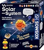 Kosmos 617097 Sonnensystem, Lass die Planeten um die Sonne kreisen, mechanisches Modell, Experimentierkasten für Kinder ab 8-12 Jahre zu Astronomie und Weltall, mehrsprachige Anleitung