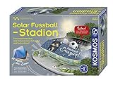 KOSMOS 628192 - Solar-Fußballstadion - Stadion zusammenstecken, mit Solarenergie betanken und beleuchten, Experimentierkasten zu erneuerbare Energien, für Kinder ab 10 Jahre
