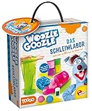 Liscianigiochi WOOZLE GOOZLE DAS SCHLEIMLABOR, Experimentierset für Einsteiger und Kinder ab 6 Jahre, Ein lustiges Labor, um zähflüssige Flüssigkeiten zu entdecken