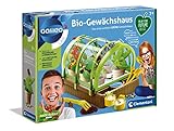 Galileo Lab – Bio-Gewächshaus, Garten-Set aus 100 % recyceltem Material, Pflanzkasten mit Samen & Werkzeugsatz, ideal als Geschenk, Biologie Spiel für Kinder ab 8 Jahren von Clementoni 59237