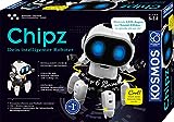 Kosmos 621001 - Chipz - Dein intelligenter Roboter, für Kinder ab 8-14 Jahre, folgt Bewegungen, weicht Hindernissen aus, mit Licht- und Soundeffekte, Roboter Spielzeug, Bausatz, Experimentierkasten