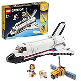 LEGO 31117 3-in-1 Spaceshuttle-Abenteuer Weltraum Spielzeug für Kinder ab 8 Jahren mit Astronauten-Figur