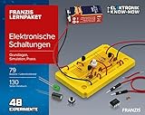 FRANZIS 67164 - Lernpaket Elektronische Schaltungen - Grundlagen, Simulation, Praxis, Komplettset für 48 Experimente, inkl. 120-seitigem Handbuch