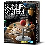 4M 68399 Planetarium Modell Sonnensystem, KidzLabs Bausatz, bunt