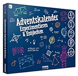 FRANZIS 67042 - Adventskalender Experimentieren & Entdecken 2018, 24 Physik Experimente für die Adventszeit, für Kinder ab 8 Jahren