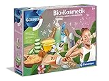 Clementoni 59188 Galileo Science – Bio-Kosmetik, Herstellung von Schönheitspflege, Shampoo, Cremes, Seifen & Peelings selbermachen, ideal als Geschenk, Spielzeug für Kinder ab 8 Jahren