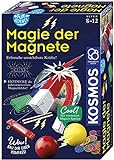 KOSMOS 654146 Fun Science – Magie der Magnete, Baue deinen eigenen Kompass, erforsche unsichtbare Kräfte, Mit spannenden Magnetspielen und Versuchen, Experimentierset für Kinder ab 8 Jahre, Geschenk