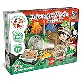 Science4you Jurassic World Explorer - Dino Spiel ab 4 5 6 Jahre mit Skelett,Dinoeier und mehr! - Dinosaurier für Kinder 14 Experimente - Spielzeug Geschenk