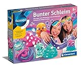 Clementoni Galileo Fun – Bunter Schleim, lustige Experimente mit klebrigen Glibber & glitzernden Substanzen, Spielzeug für Kinder ab 8 Jahren, für kleine Chemiker von Clementoni 59172
