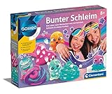 Clementoni Galileo Fun – Bunter Schleim, lustige Experimente mit klebrigen Glibber & glitzernden Substanzen, Spielzeug für Kinder ab 8 Jahren, für kleine Chemiker von Clementoni 59172