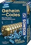 Kosmos 658076 Geheim-Codes, Baue EIN eigenes Zahlen-Geheimversteck, Codes knacken, Nachrichten und Geheimnisse verschlüsseln, Experimentierset für Kinder ab 8-11 Jahre