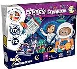 Science4you - Abenteuer im Weltraumlabor fur Kinder 4+ - Experimentierkasten, 17 Aktivitaten: Sonnensystem Modell, Planenten Mobile und Rakete Spielzeug - Astronomie Geschenke, Basteln ab 4-7 Jahre