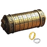 Da Vinci Code Mini Cryptex Rätsel und Puzzle für Weihnachten, Valentinstag und Geburtstag Freunde und Bekannte