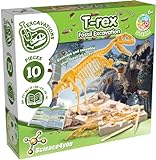 Science4you - T-Rex Dino Ausgrabungsset - Archeologie Set Fur Kinder mit 10 Teilen, Graben Sie Ihr Dinosaurier Spielzeug - Ideale Experimentierkasten, Geschenk und Dino Spiel für Kinder +6 Jahre