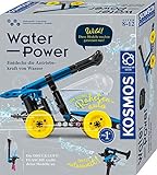 KOSMOS Water Power, Entdecke die Antriebskraft von Wasser, Bausatz für Raketen-Auto, Wasserpistole, Rasensprenger, Boot, Experimentierkasten für Kinder ab 8-12 Jahre, Spielzeug für drinnen und draußen