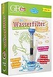 FRANZIS 67116 - GEOlino Wasserfilter – Erforsche das Wasser, 13-teiliges Experimentierset für Kinder ab 8 Jahren, Mittel