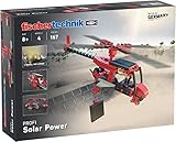 fischertechnik 559882 PROFI Solar Power – Bausatz für Kinder ab 8 Jahren, Experimentierkasten zum Thema Sonnenenergie, inkl. Solarmodul & Solarmotor