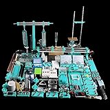 Cakunmik Physik Experimentierkasten für Elektrizität Elektromagnetik Mechanik Optik Akustik Thermische Experimente, Wissenschaftslabor Experimente für Grund Realschüler