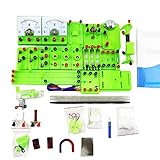 Physik-Experimentierkasten, Elektro-Experimentiergerätesatz für Physik der Mittelstufe, Experimentierkasten für elektromagnetische Physik
