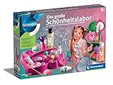 Galileo Lab – Das große Schönheitslabor, duftender Badeschaum, Nagellack, Seifen & Shampoo, Experimente für Zuhause, ideal als Geschenk, Spielzeug für Kinder ab 8 Jahren von Clementoni 59077