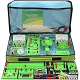 STEM Physik Elektrizität und Elektrische Magnetismus experimente Wissenschaftslabor Grundlegende Schaltungslern Starter Kit für Kinder, Junior, Senior High School Schüler Elektromagnetismu,bausatz